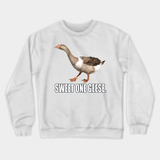 Sweet One Geese Crewneck Sweatshirt